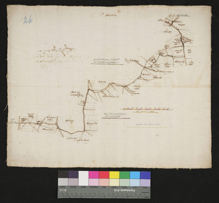 Reisgejagd Grenzen 1772