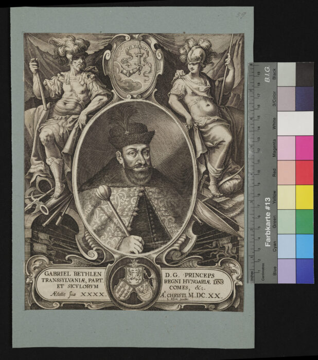 Portrait des Fürsten Gabriel / Gabor Bethlen, 1620