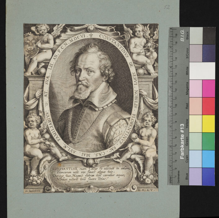 Portrait des Constantin de Servi, Florenz