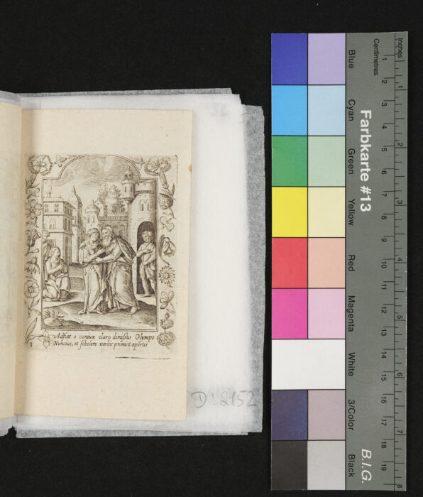 "21 Blätter, Vita B. Mariae Virg.", Marienleben", Joachim und Anna