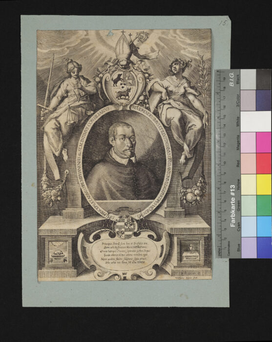 Portrait des Anton, Bischof von Wien, Abt von Kremsmünster