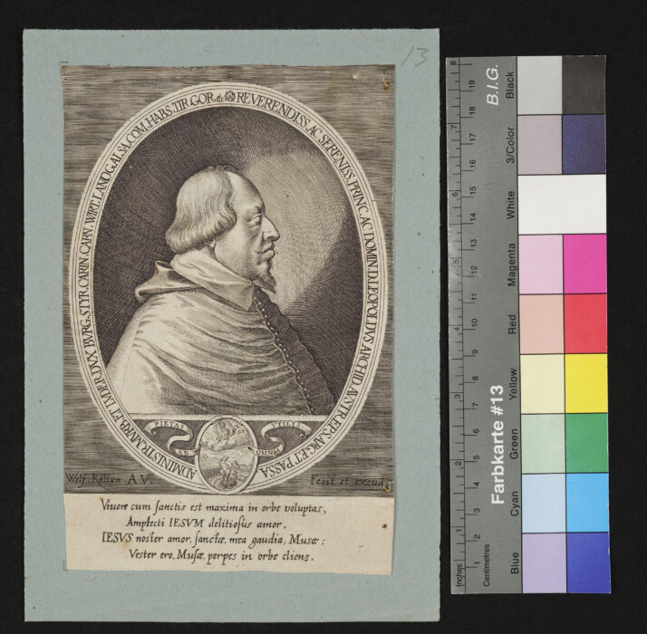 Portrait des Erzherzog Leopold, Bischof von Strassburg und Passau