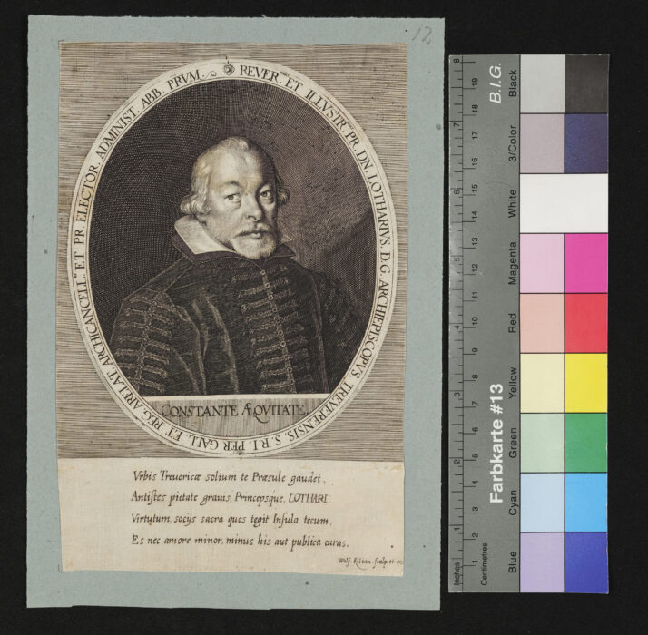 Portrait des Kurfürsten Lothar von Trier