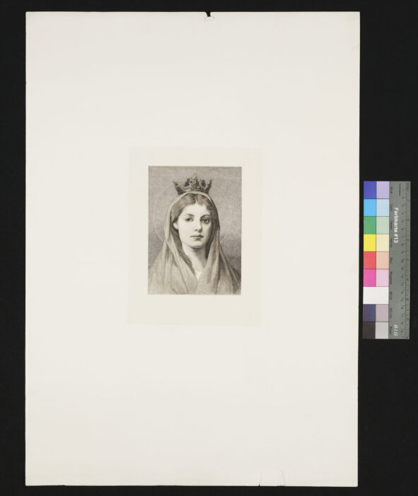 Maria Regina (?), S. Elisabeth als Kind (?)