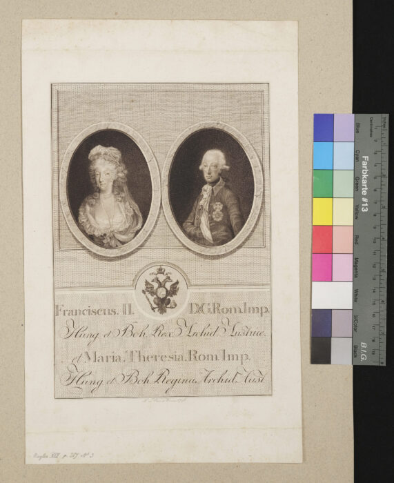 Kaiser Franz II. und Kaiserin Maria Theresia