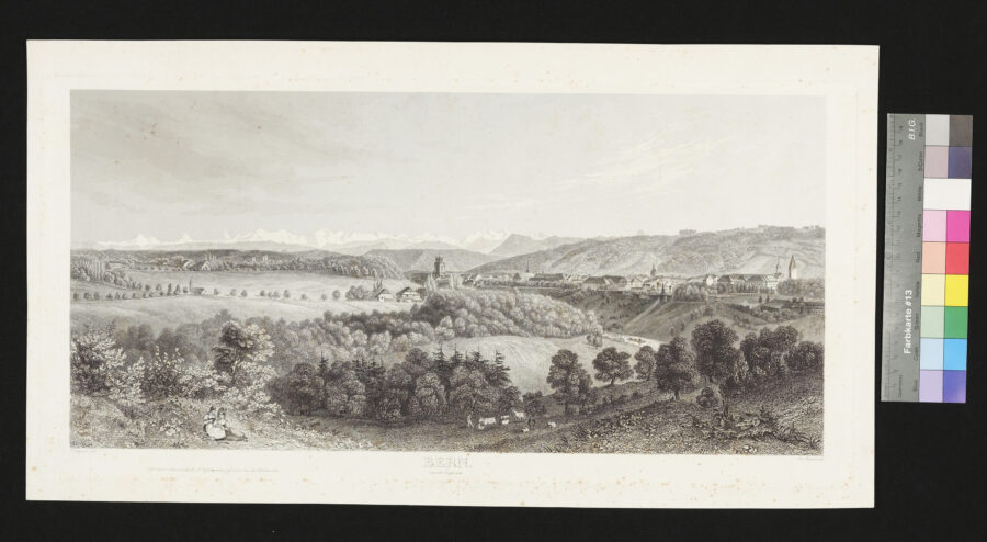 Bern, von der Engi aus, Gegenstück zu: DS_2565
