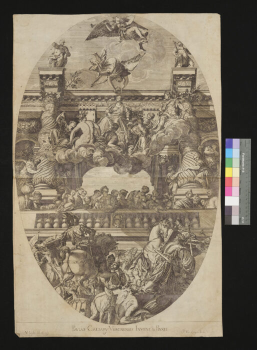 Die Familie Pesaro vor der Madonna