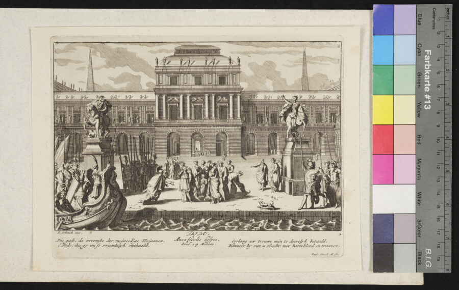 "3 Blätter: Theatralische Vorstellungen", Dido