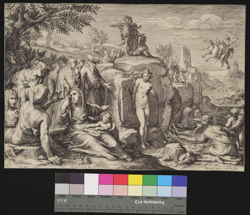 Andromeda von Perseus befreit