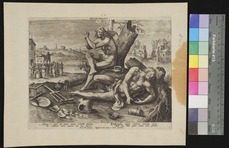 "Die 4 Temperamente", Melancholicus