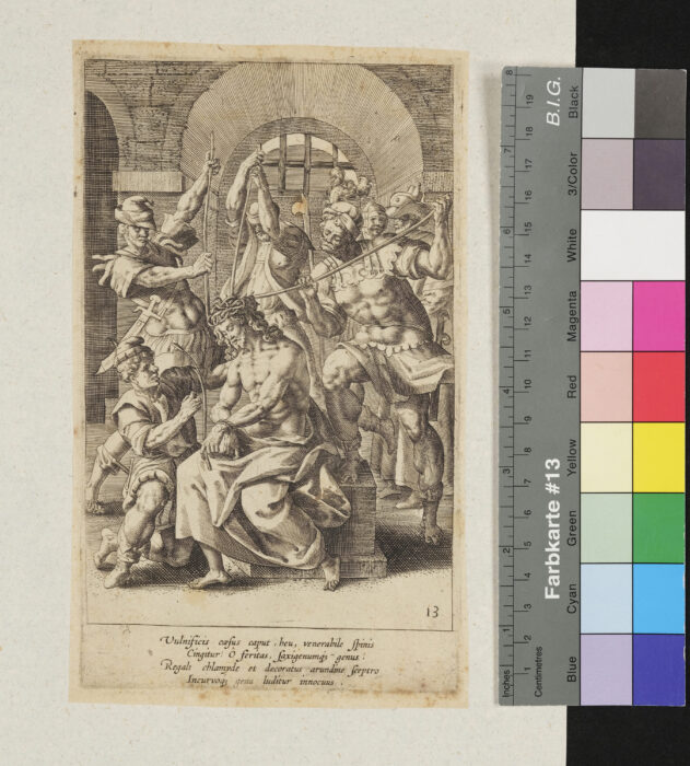 "18 Blätter: Passiones Dominicae Compendium", Nr. 13