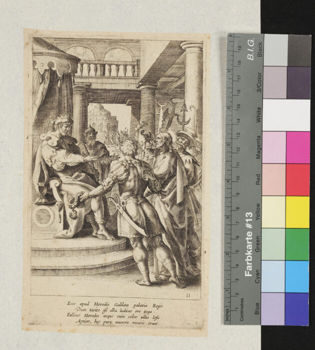 "18 Blätter: Passiones Dominicae Compendium", Nr. 11