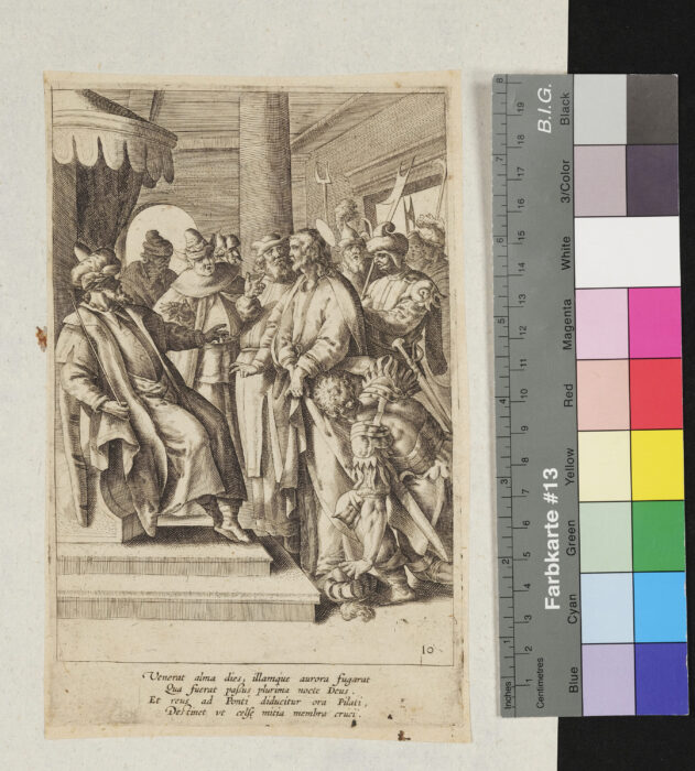 "18 Blätter: Passiones Dominicae Compendium", Nr. 10