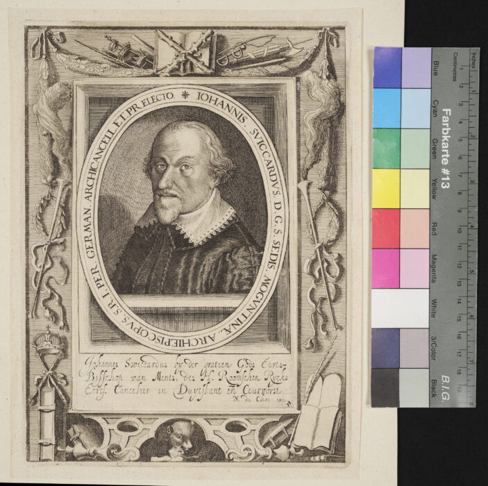 Johannes Sviccardus, Erzbischof von Mainz / Moguntinae