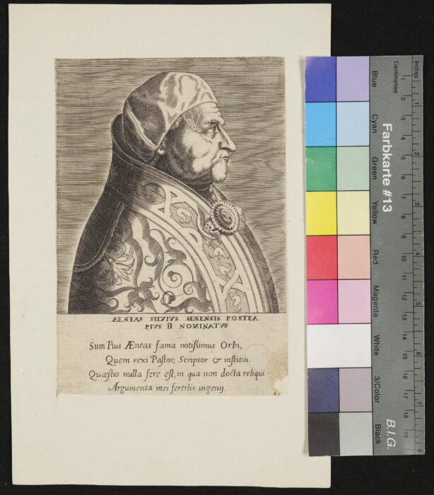 Aeneas Silvius, später Papst Pius II.