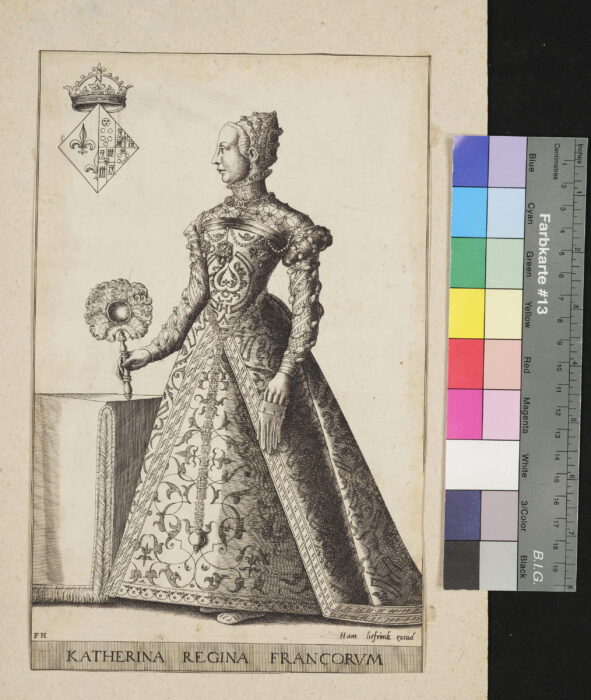Portrait der Königin Katharina von Frankreich