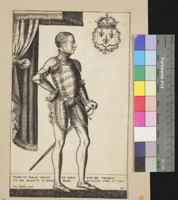 Portrait König Franz II. von Frankreich