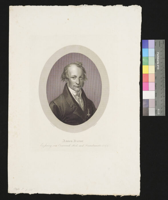 Portrait des Erzherzog Anton Victor, Hoch- und Deutschmeister