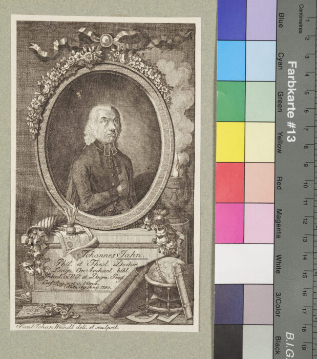 Johannes Jahn, Philosoph und Theologe, Professor, Wien, gest. 1817