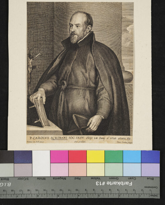 Pater Carolus Scribani, gest. 24.06.1629, 69 Jahre alt