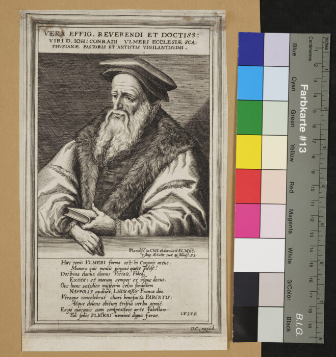 Pastor Johannes Conrad Ulmer / Johannes Conradus