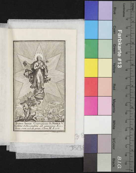 "Leben Mariae in 13 Blättern", Immaculata