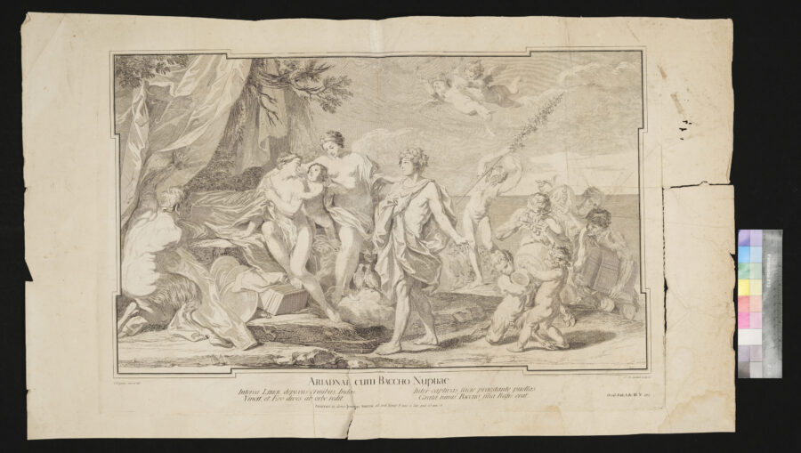 Ariadne und Bacchus, Ovid