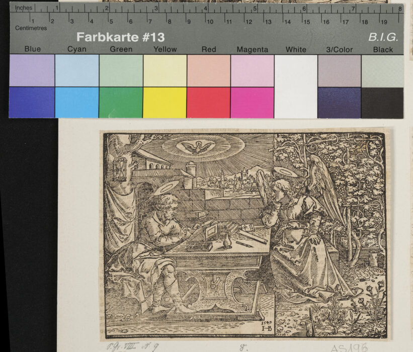 S. Matthäus, Monogramm: "HB"