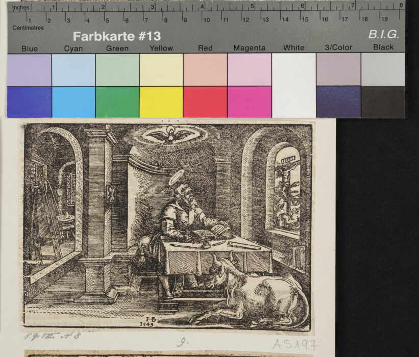 S. Lukas, Monogramm: "HB"