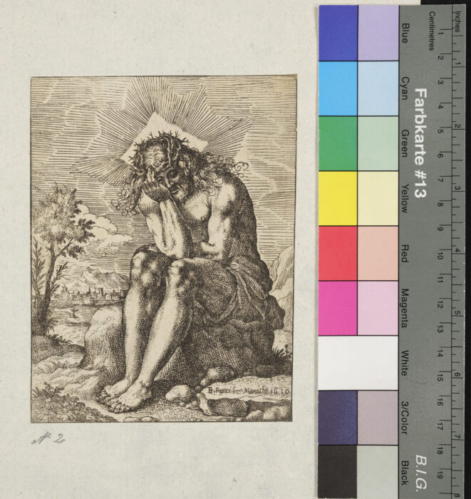Ein sitzender Ecce Homo
