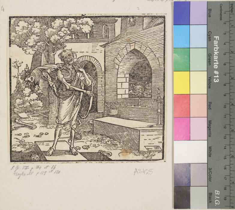 Der Tod vor  Beinhaus