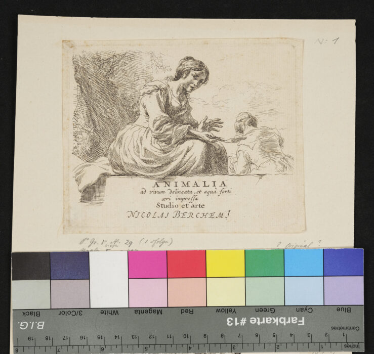 Titelblatt der Suite "Animalia", Cahier de la Femme