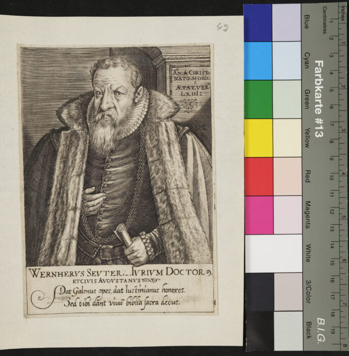 Dr. Iur. Werner Seuter, Bürger von Augsburg