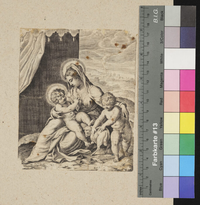 Madonna mit dem Kinde und Johannes
