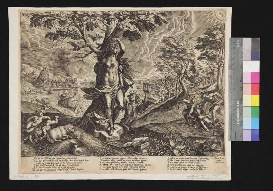 Die Geduld, aus Emblemata Passionis