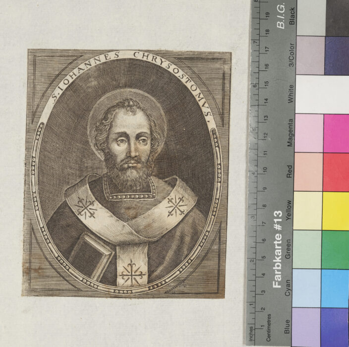 "18 Blätter aus der Patrologia", S. Chrysostomos