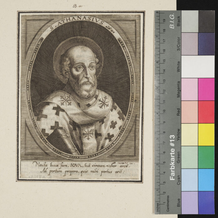 "18 Blätter aus der Patrologia", S. Athanasius
