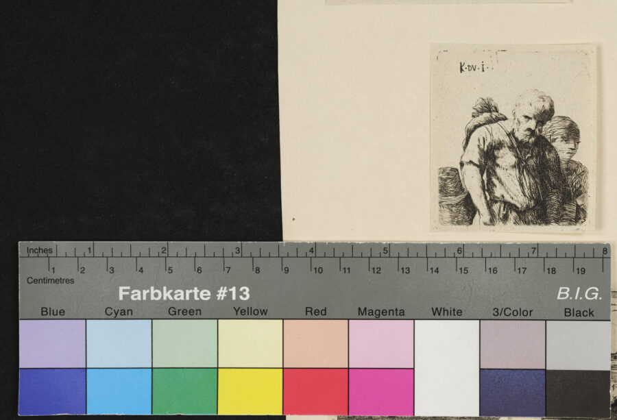 Der bärtige Alte mit dem Mägdelein