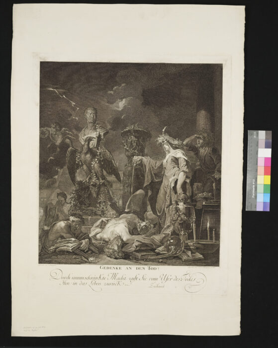 Gedenke an den Tod