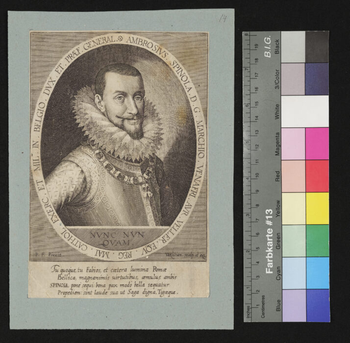 Portrait des Marquis Ambrosius Spinola