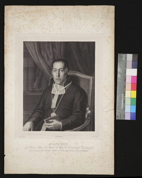 Franz Kurz, regul. Chorherr, Pfarrer und Archivar des Stiftes St. Florian, bischöflicher Consistorialrat