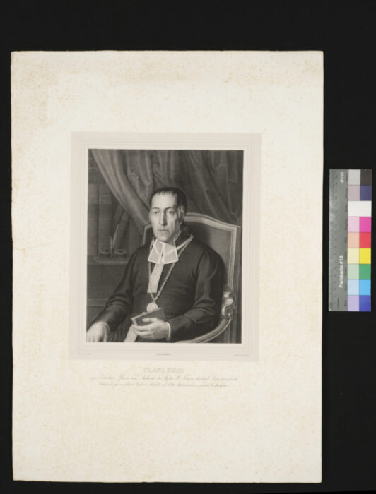 Franz Kurz, regul. Chorherr, Pfarrer und Archivar des Stiftes St. Florian, bischöflicher Consistorialrat