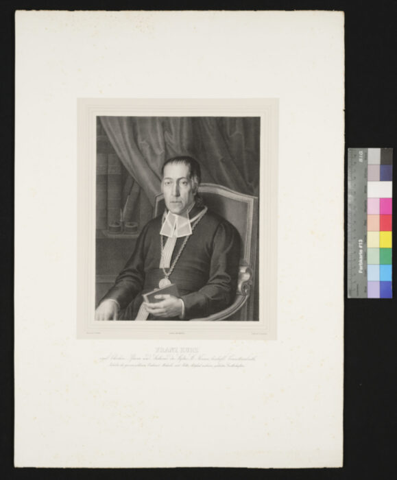Franz Kurz, regul. Chorherr, Pfarrer und Archivar des Stiftes St. Florian, bischöflicher Consistorialrat