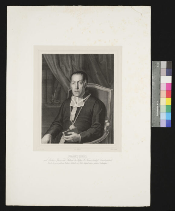 Franz Kurz, regul. Chorherr, Pfarrer und Archivar des Stiftes St. Florian, bischöflicher Consistorialrat