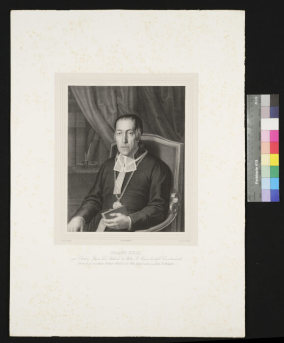 Franz Kurz, regul. Chorherr, Pfarrer und Archivar des Stiftes St. Florian, bischöflicher Consistorialrat