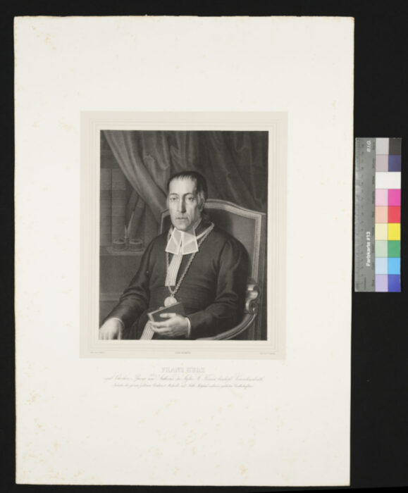 Franz Kurz, regul. Chorherr, Pfarrer und Archivar des Stiftes St. Florian, bischöflicher Consistorialrat