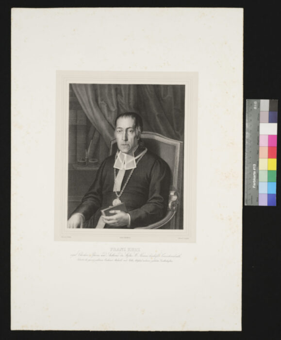 Franz Kurz, regul. Chorherr, Pfarrer und Archivar des Stiftes St. Florian, bischöflicher Consistorialrat