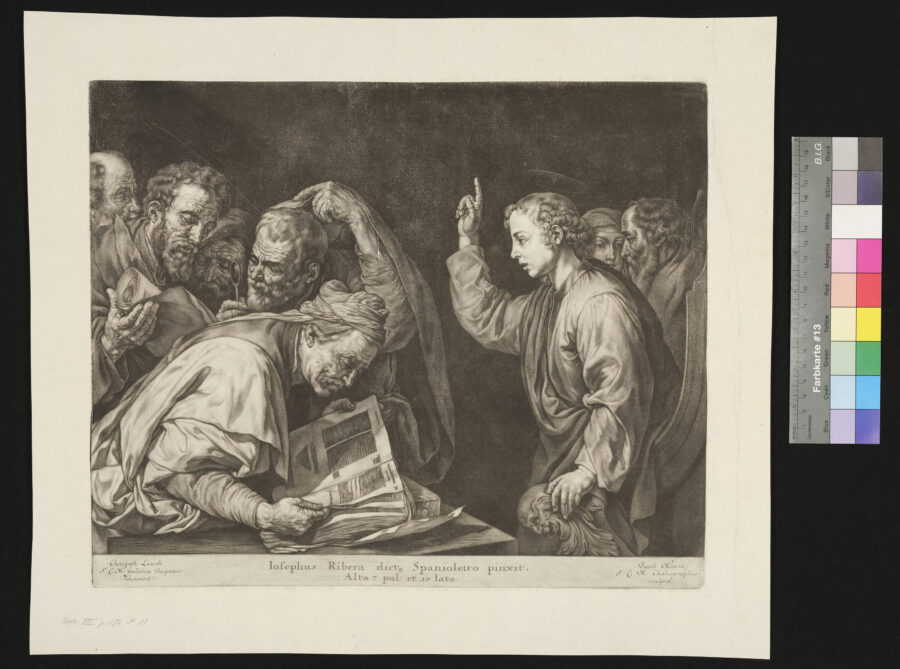 Christus als Knabe unter den Schriftgelehrten