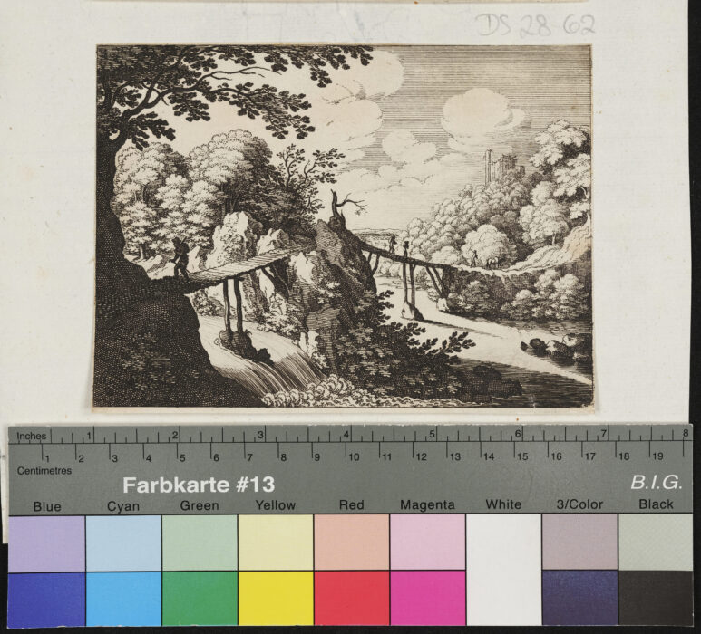 "12 Blätter Landschaften", 2 Brücken