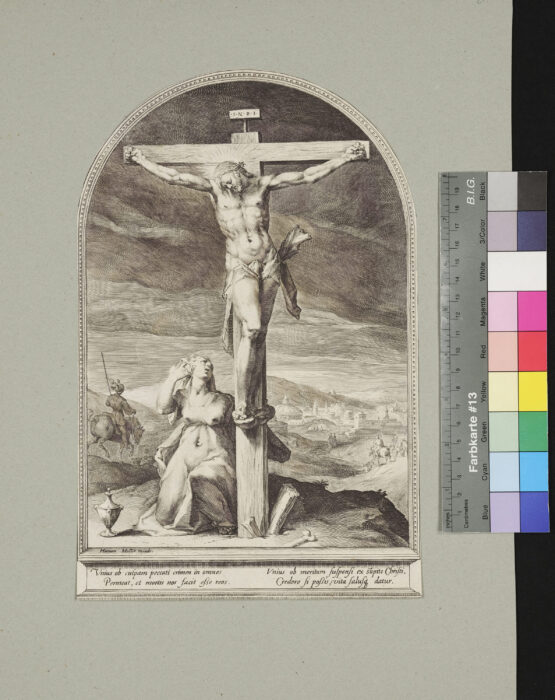 Maria Magdalena unter dem Kreuz